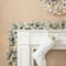 Glitzhome® 6ft. Pre-Lit Snow Flocked Christmas Garland, 2ct.